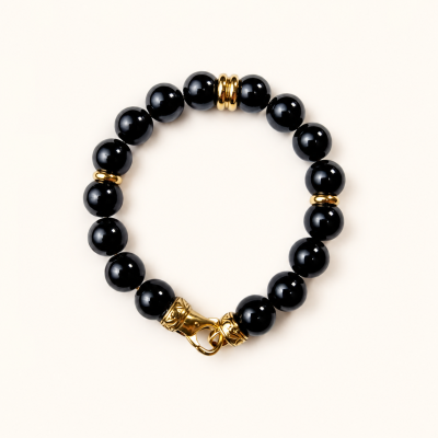 VÒNG TAY BLACK OBSIDIAN